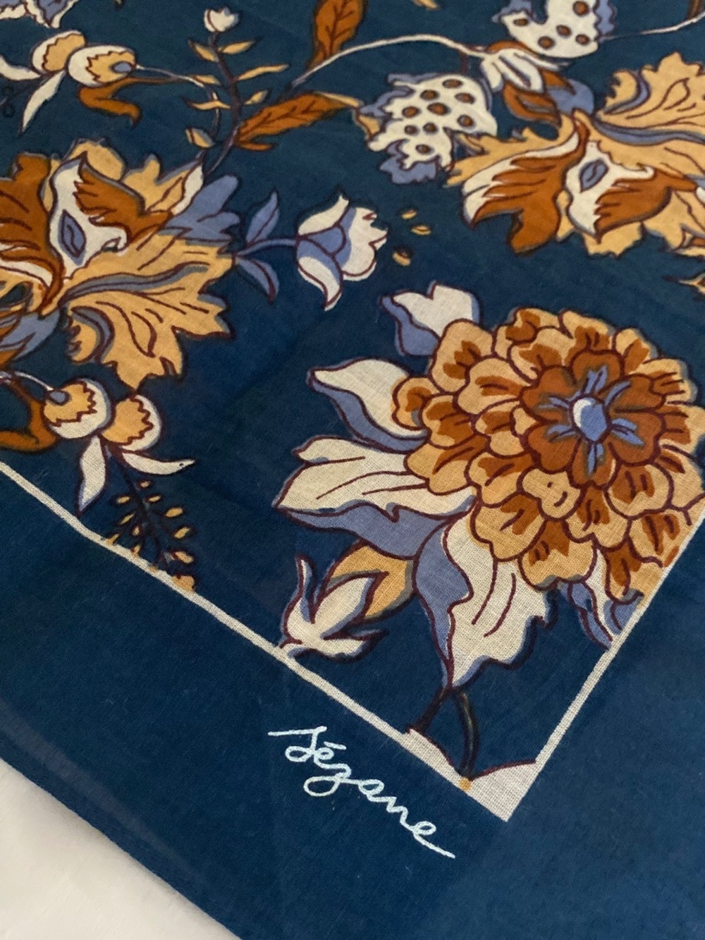 Sezane Gaston Floral Scarf NWT